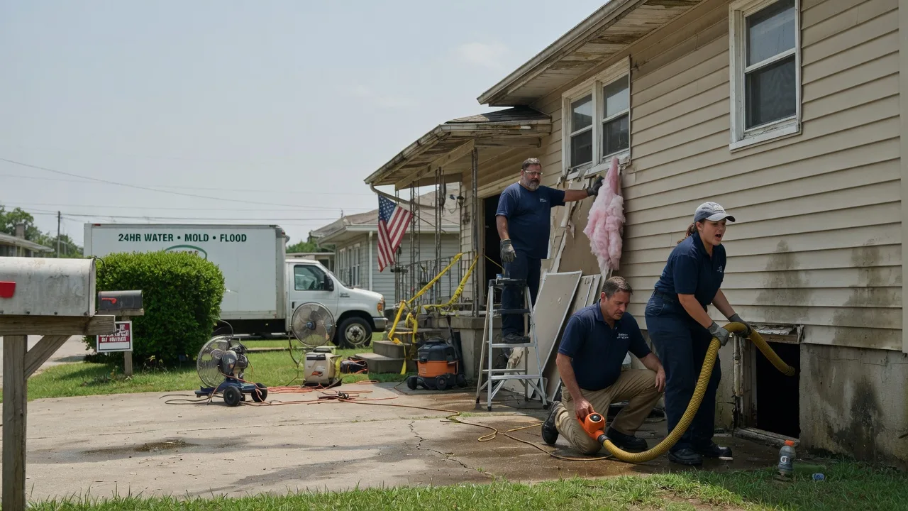 Water Damage Repair in Walnut, KS near me